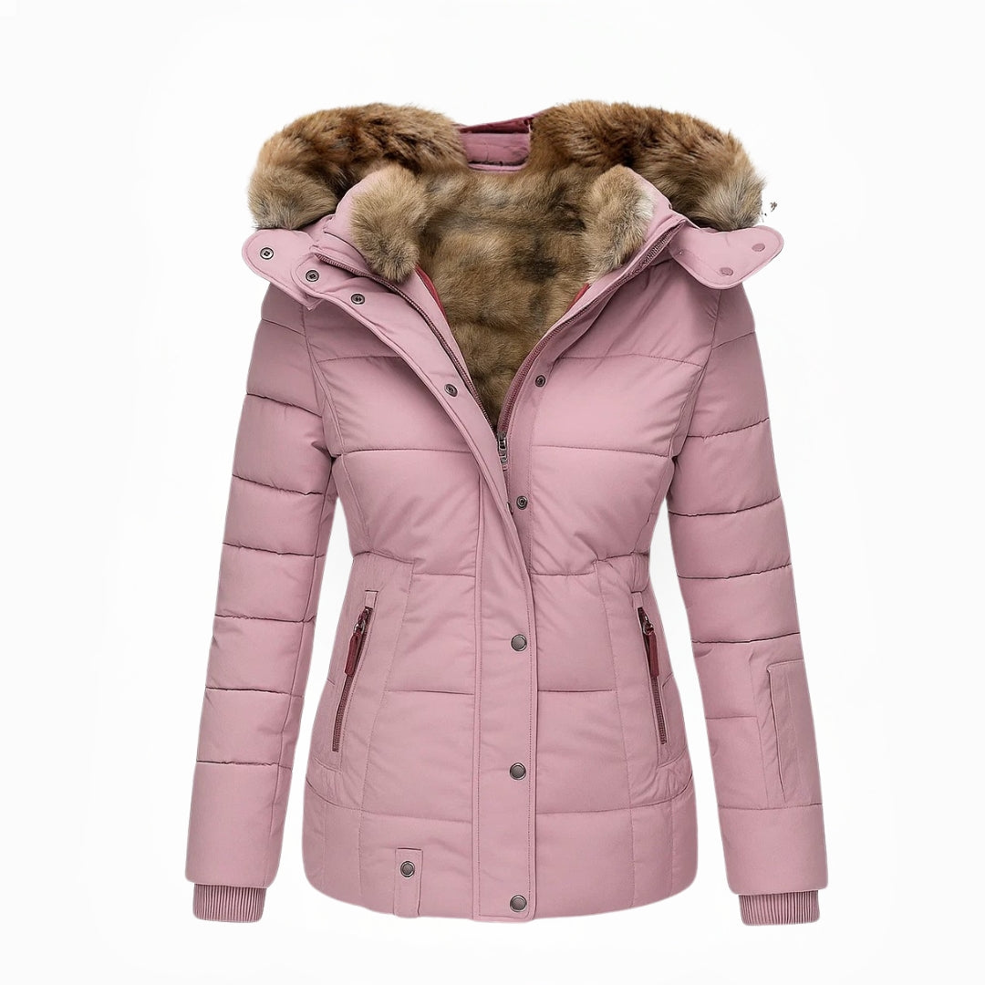 ANNA™ | Faux Fur Lined Winter Coat