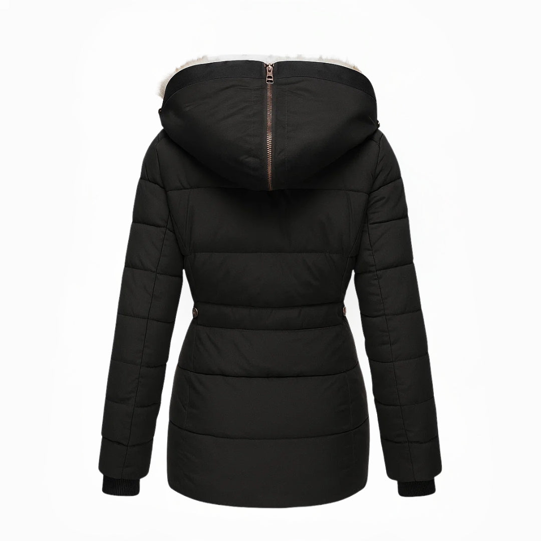 ANNA™ | Faux Fur Lined Winter Coat