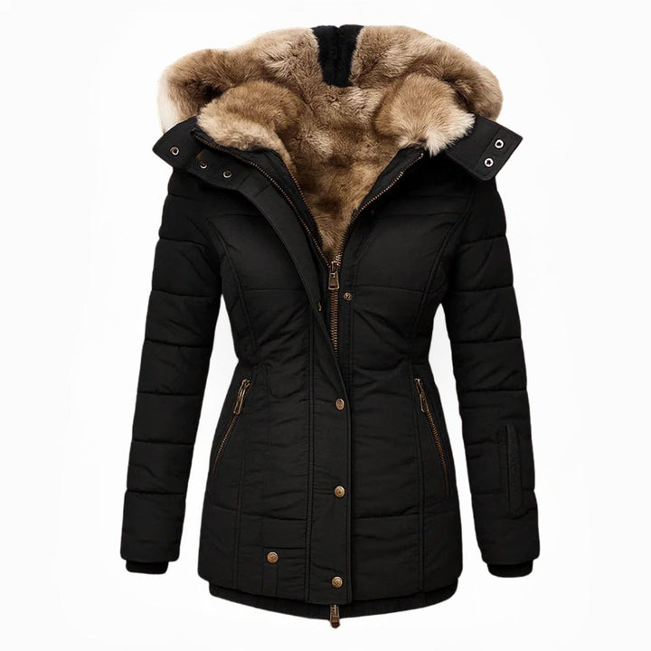 ANNA™ | Faux Fur Lined Winter Coat