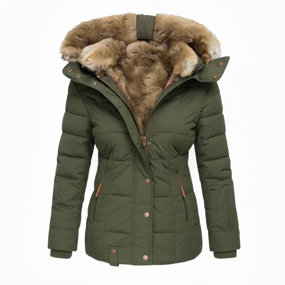ANNA™ | Faux Fur Lined Winter Coat