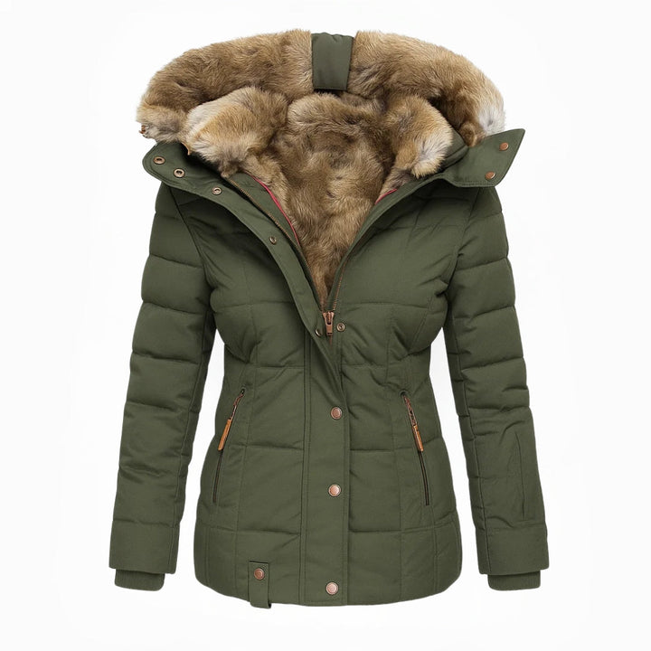 ANNA™ | Faux Fur Lined Winter Coat