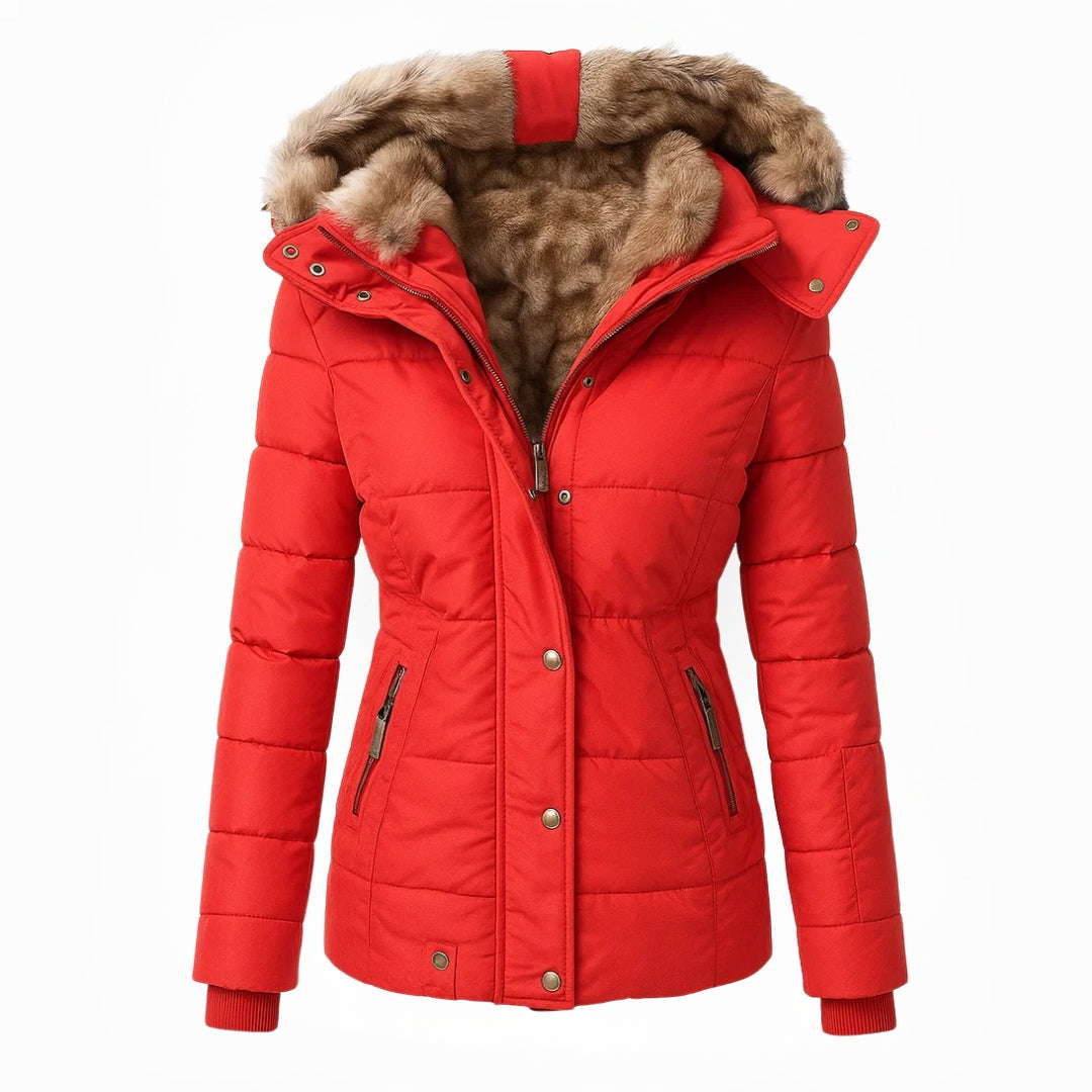 ANNA™ | Faux Fur Lined Winter Coat