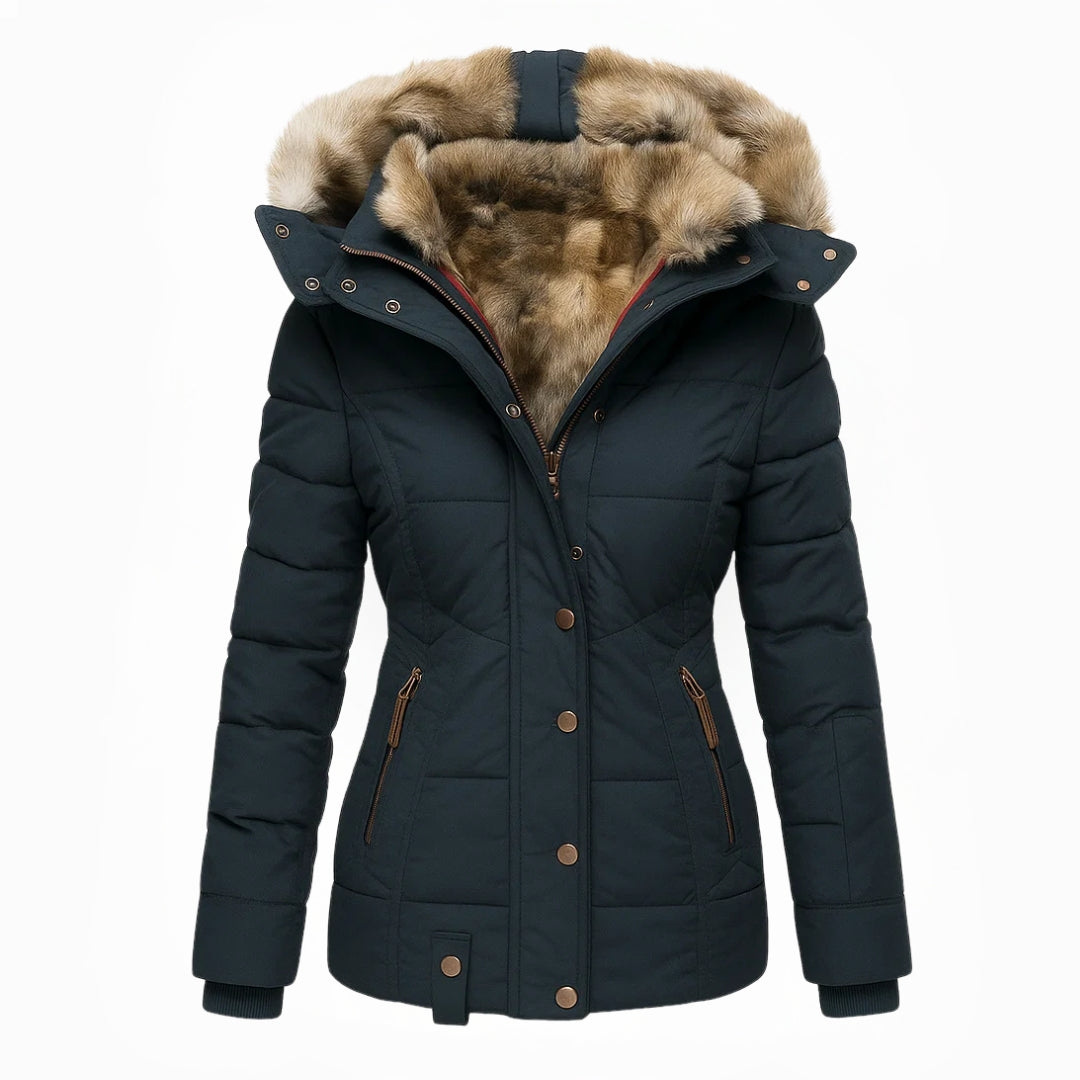 ANNA™ | Faux Fur Lined Winter Coat