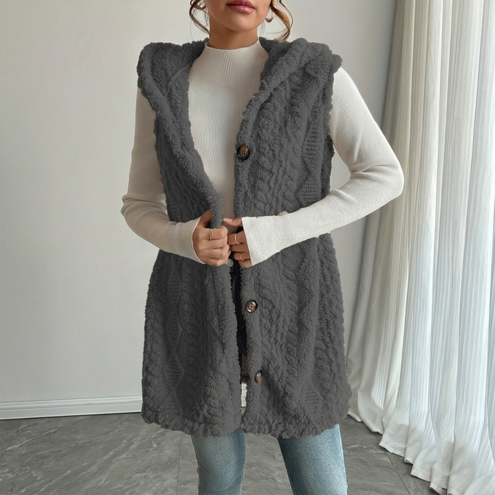 Willow™ Hooded Sherpa Vest