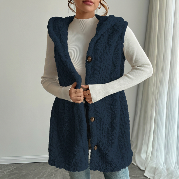 Willow™ Hooded Sherpa Vest