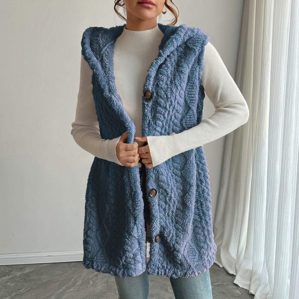 Willow™ Hooded Sherpa Vest