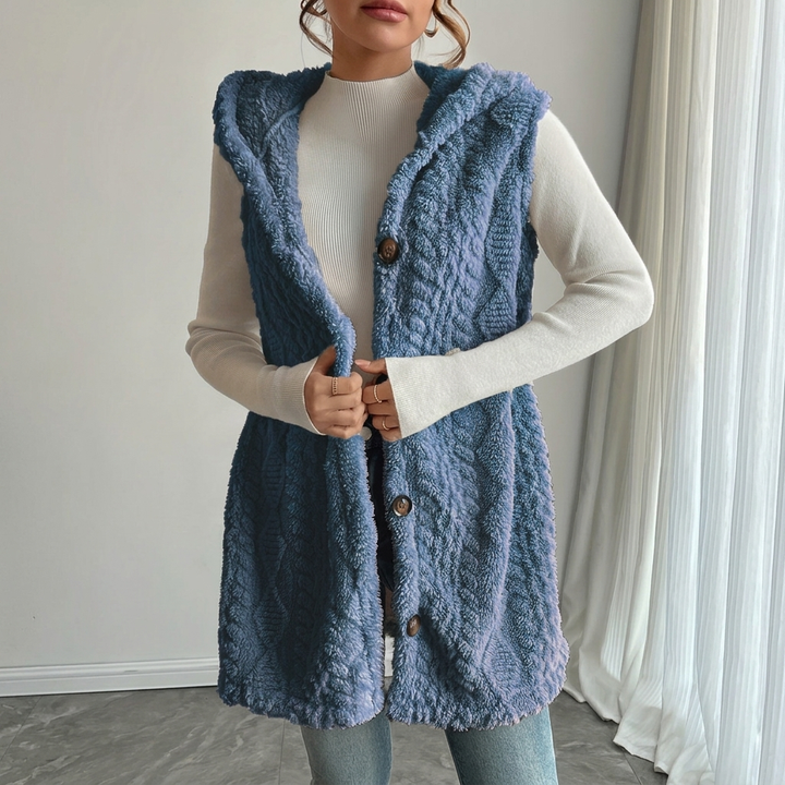 Willow™ Hooded Sherpa Vest