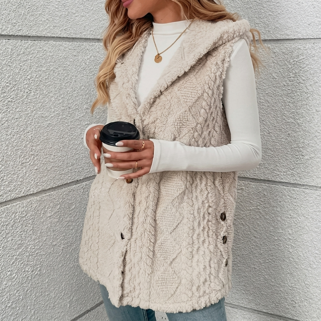 Willow™ Hooded Sherpa Vest