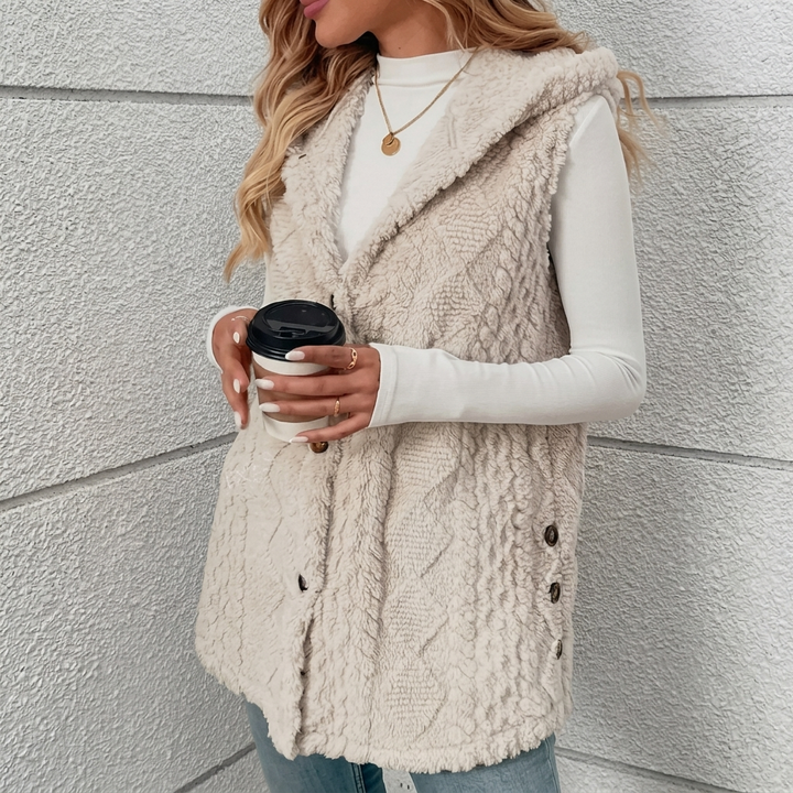Willow™ Hooded Sherpa Vest