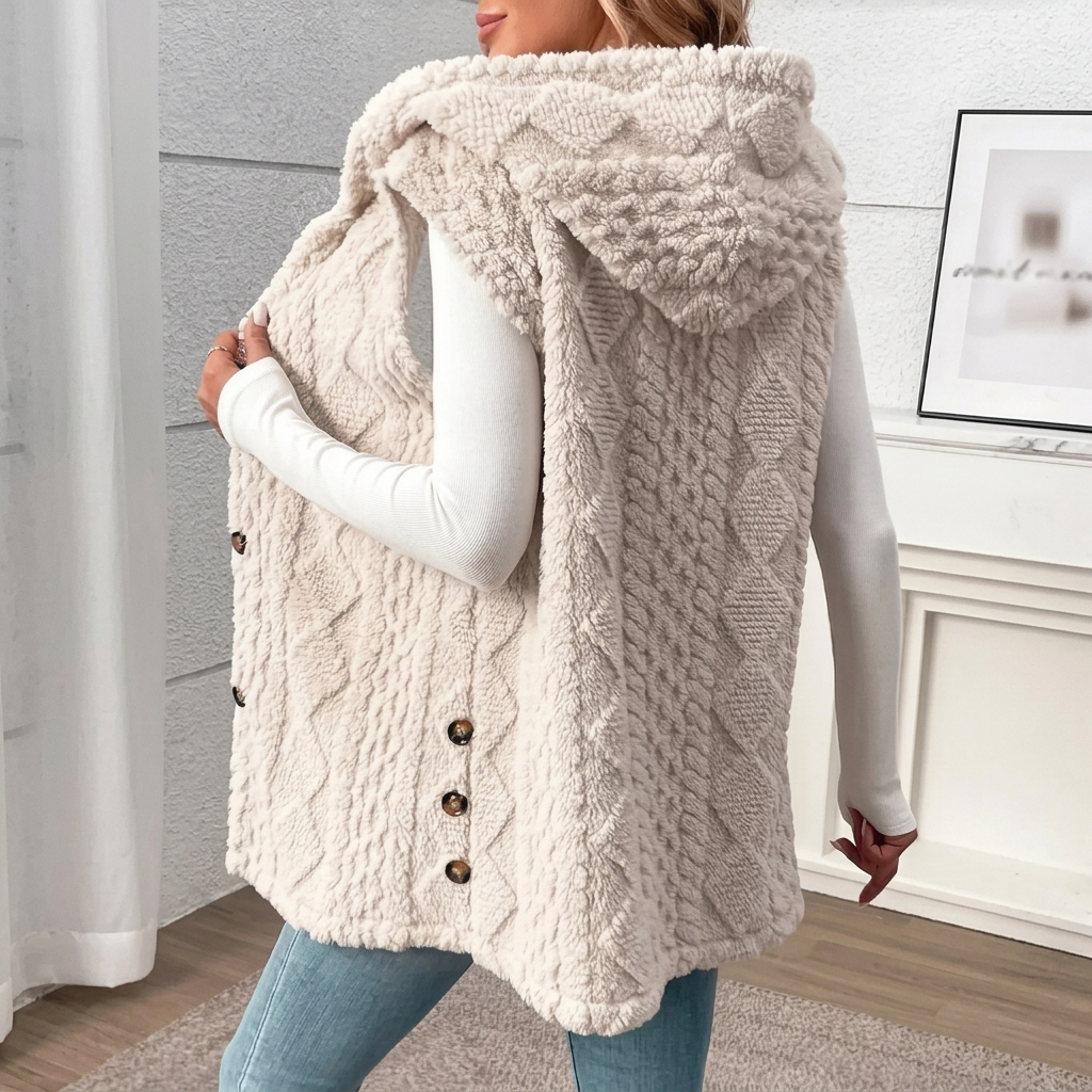Willow™ Hooded Sherpa Vest