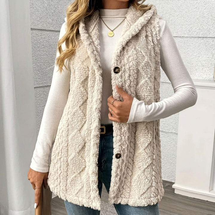 Willow™ Hooded Sherpa Vest
