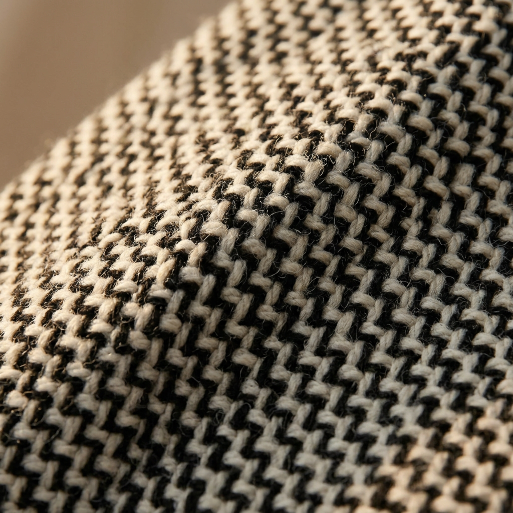 CLAUDIA™ | WOOL BLEND HOUNDSTOOTH COAT