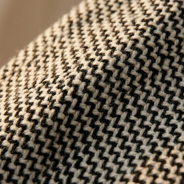 CLAUDIA™ | WOOL BLEND HOUNDSTOOTH COAT